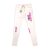 Amstaff Women’s Sweatpants – Beige with Pink Graphic