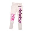 Amstaff Women’s Sweatpants – Beige with Pink Graphic