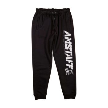 Amstaff Men’s Sweatpants – Black with AMSTAFF Logo