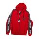 Amstaff Red Strike Zip Hoodie
