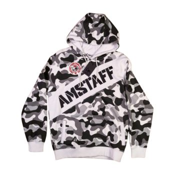 Amstaff Camo Line Hoodie – Gray