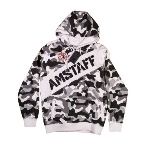 Amstaff Camo Line Hoodie – Gray