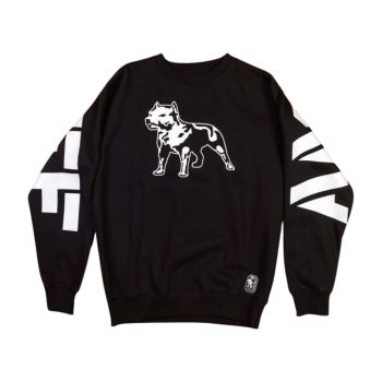 Amstaff Icon Crewneck Sweatshirt – Black