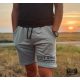 Magyar Harcos Men’s Shorts – Grey with Runic “Magyar Harcos” Graphic