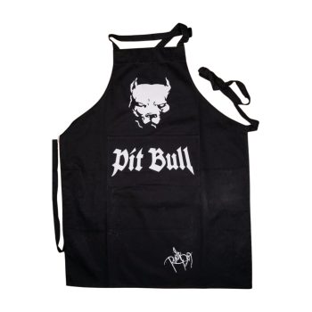 PitBull West Coast Apron – Black with Pit Bull Logo
