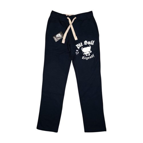 Pitbull Men’s Sweatpants – Navy with “Pit Bull Legend” Graphic