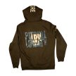 PitBull “Fight For Freedom” Zip Hoodie – Dark Green Men’s Streetwear Sweatshirt