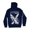 PitBull “Original Quality” Zip Hoodie – Blue Men’s Streetwear Sweatshirt