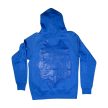 PitBull Hoodie – Blue Men’s Streetwear Sweatshirt with Tonal Graphic