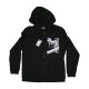 PitBull “Patrol” Zip Hoodie – Black Men’s Streetwear Sweatshirt