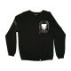 PitBull Crewneck Sweatshirt – Black Men’s Streetwear Pullover