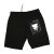 Pitbull Men’s Shorts – Black with Logo Graphic